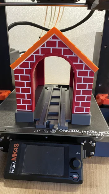 Mô hình đường hầm xe lửa LEGO DUPLO in 3D cho bé - Image 2