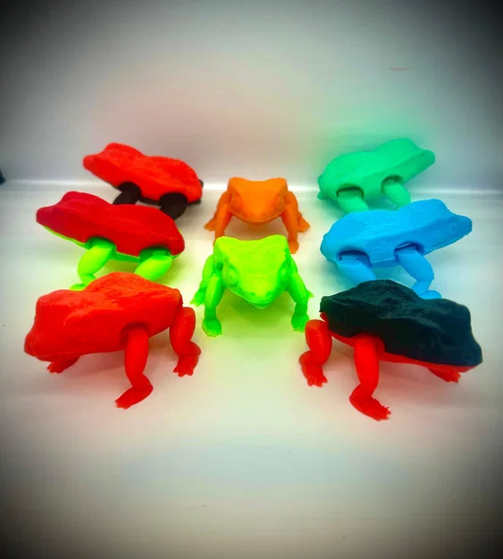 Mô hình ếch nhảy (Jumping FROG) - Đồ chơi fidget độc đáo - Image 2