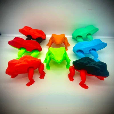 Mô hình ếch nhảy (Jumping FROG) - Đồ chơi fidget độc đáo
