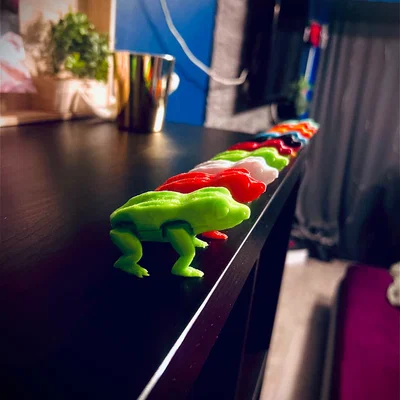 Mô hình ếch nhảy (Jumping FROG) - Đồ chơi fidget độc đáo