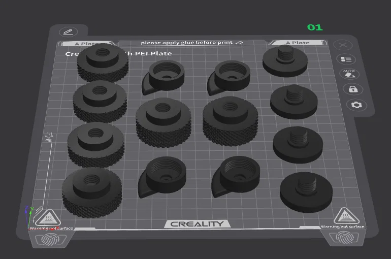 Chân đế điều chỉnh độ cao cho Creality K1 và K1C - Image 1