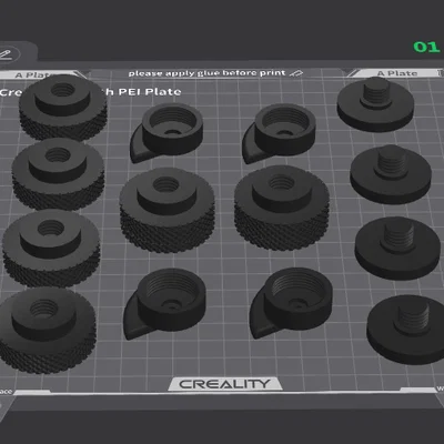 Chân đế điều chỉnh độ cao cho Creality K1 và K1C