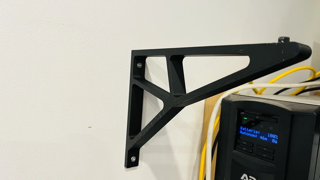 Ke đỡ kệ treo tường chịu lực tối ưu (Strong Shelf Bracket) - Image 2