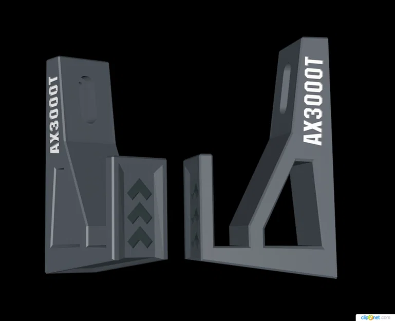 Giá treo tường tối ưu cho router Xiaomi AX3000T (Wall Mount) - Image 1