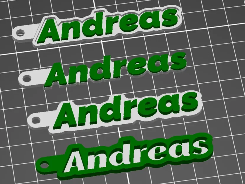 Móc khóa tùy chỉnh (Customizable Key Chain) - Image 2