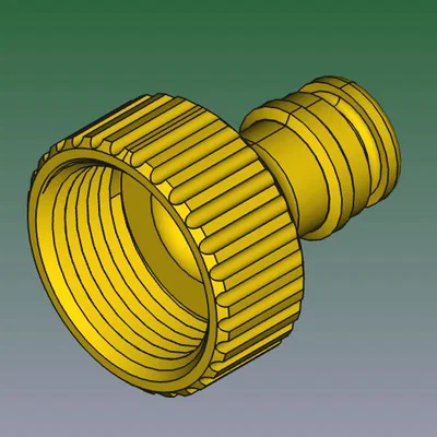 Wasser Kupplung - Khớp nối nước in 3D