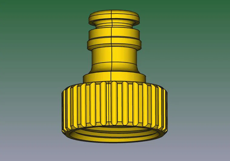 Wasser Kupplung - Khớp nối nước in 3D - Image 2