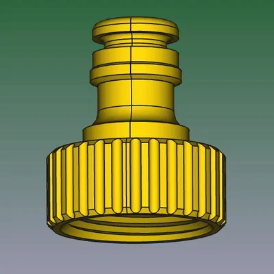 Wasser Kupplung - Khớp nối nước in 3D