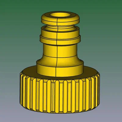 Wasser Kupplung - Khớp nối nước in 3D