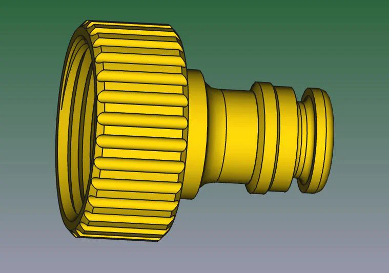 Wasser Kupplung - Khớp nối nước in 3D - Image 5
