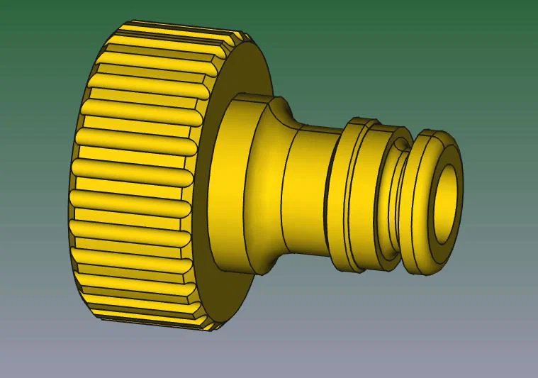 Wasser Kupplung - Khớp nối nước in 3D - Image 7
