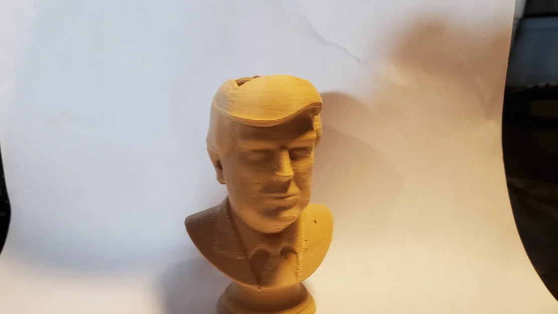 Ống cắm bút hình đầu Trump chuẩn hệ Gridfinity - Image 1