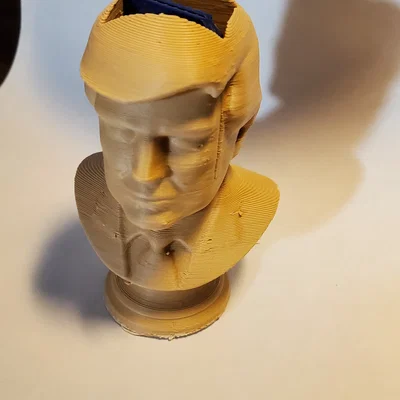 Ống cắm bút hình đầu Trump chuẩn hệ Gridfinity