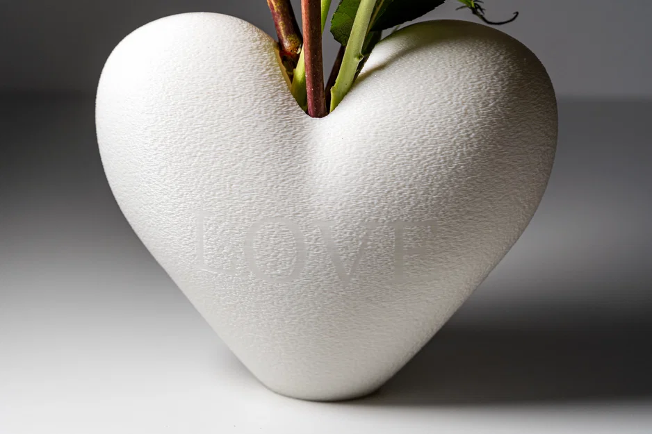 Bình hoa hình trái tim (Heart Vase) - Image 4