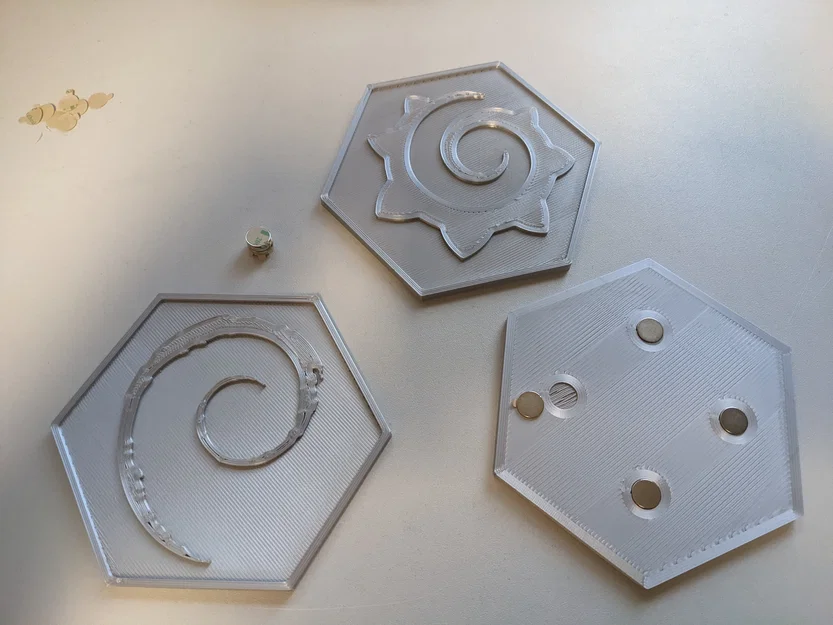 Gạch ốp logo hình lục giác cho server, tủ lạnh và vỏ máy tính PC - Image 3