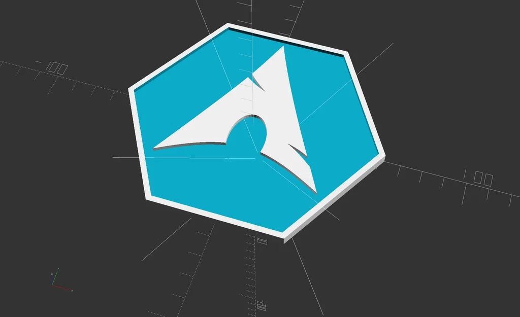 Gạch ốp logo hình lục giác cho server, tủ lạnh và vỏ máy tính PC - Image 8