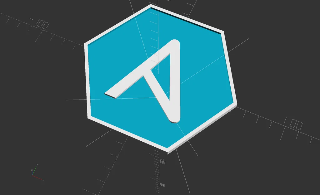 Gạch ốp logo hình lục giác cho server, tủ lạnh và vỏ máy tính PC - Image 12