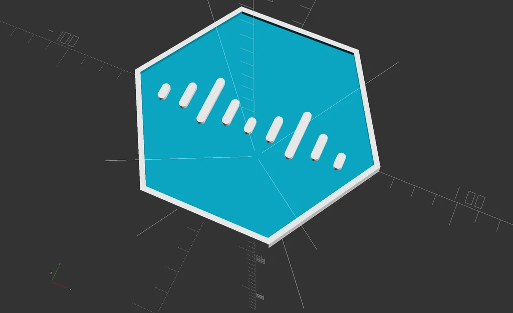 Gạch ốp logo hình lục giác cho server, tủ lạnh và vỏ máy tính PC - Image 15