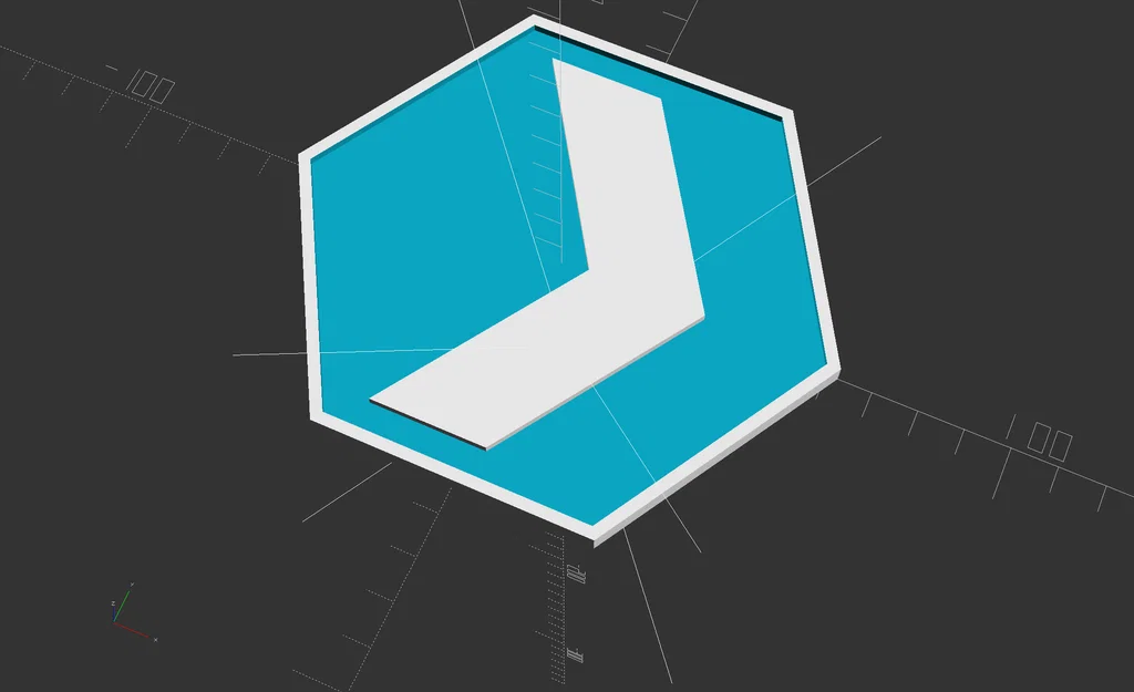 Gạch ốp logo hình lục giác cho server, tủ lạnh và vỏ máy tính PC - Image 16