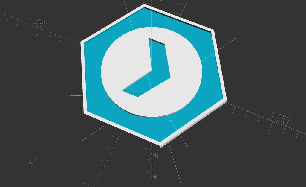 Gạch ốp logo hình lục giác cho server, tủ lạnh và vỏ máy tính PC - Image 17