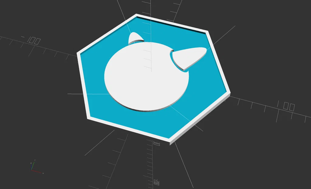 Gạch ốp logo hình lục giác cho server, tủ lạnh và vỏ máy tính PC - Image 22