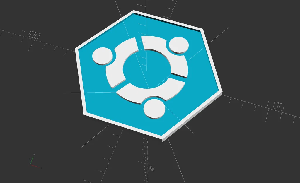 Gạch ốp logo hình lục giác cho server, tủ lạnh và vỏ máy tính PC - Image 28