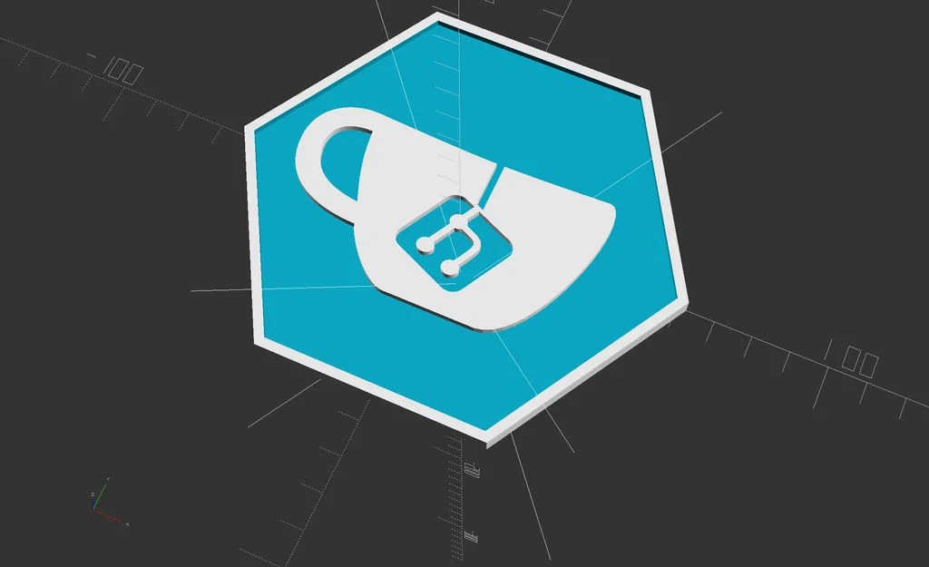 Gạch ốp logo hình lục giác cho server, tủ lạnh và vỏ máy tính PC - Image 39