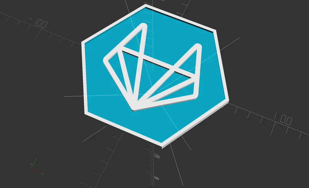 Gạch ốp logo hình lục giác cho server, tủ lạnh và vỏ máy tính PC - Image 41