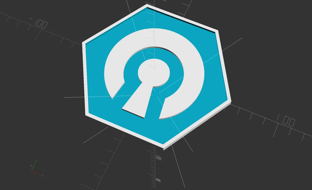 Gạch ốp logo hình lục giác cho server, tủ lạnh và vỏ máy tính PC - Image 42