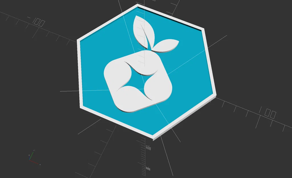 Gạch ốp logo hình lục giác cho server, tủ lạnh và vỏ máy tính PC - Image 46