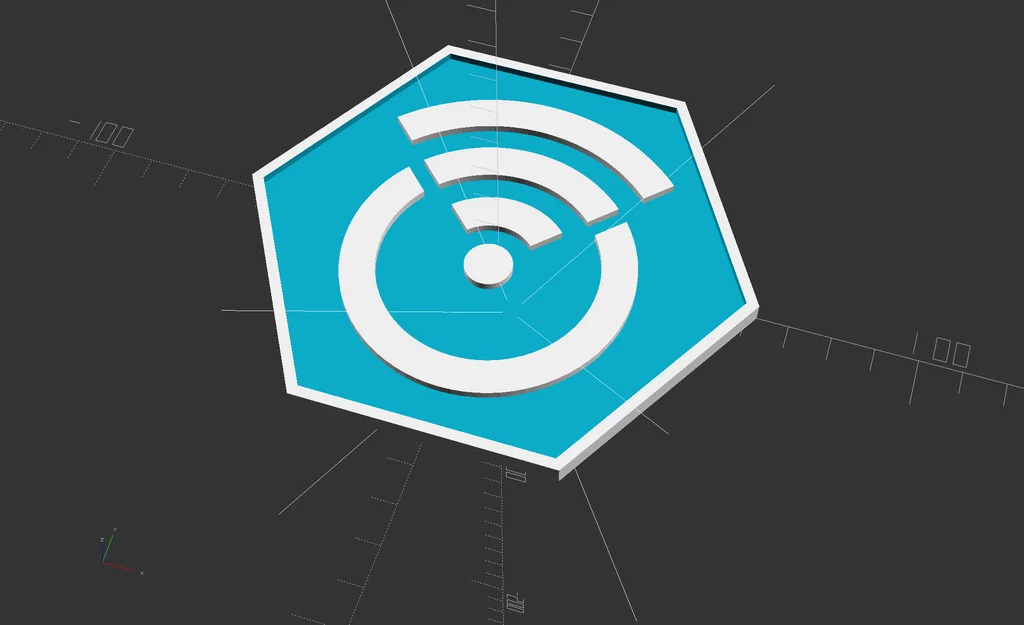 Gạch ốp logo hình lục giác cho server, tủ lạnh và vỏ máy tính PC - Image 52