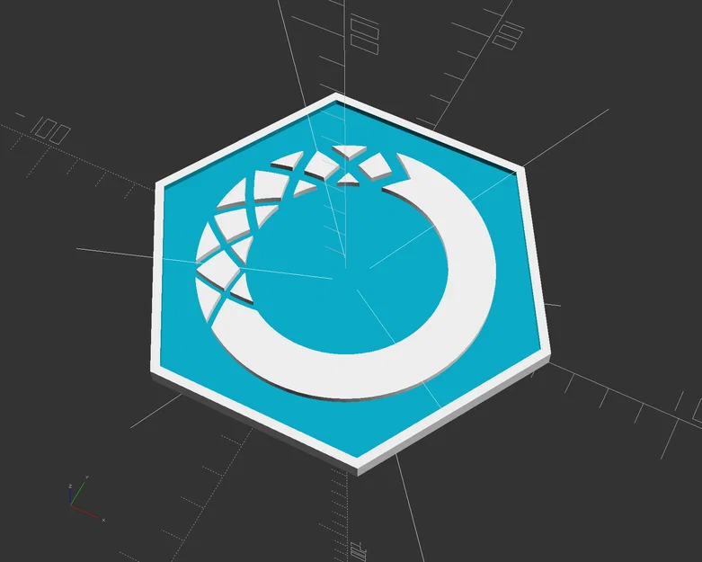 Gạch ốp logo hình lục giác cho server, tủ lạnh và vỏ máy tính PC - Image 55