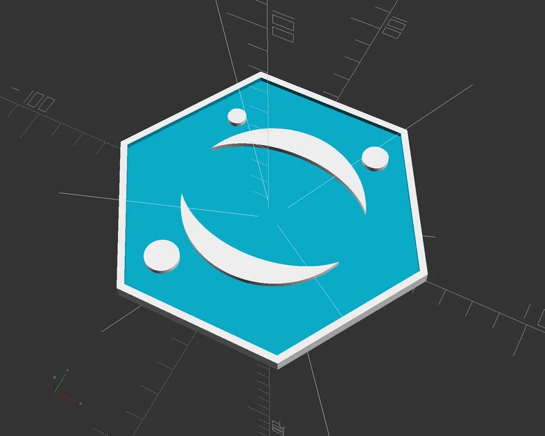 Gạch ốp logo hình lục giác cho server, tủ lạnh và vỏ máy tính PC - Image 56