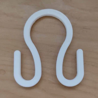 Móc Treo Đôi Cho Rèm Và Lớp Lót Phòng Tắm