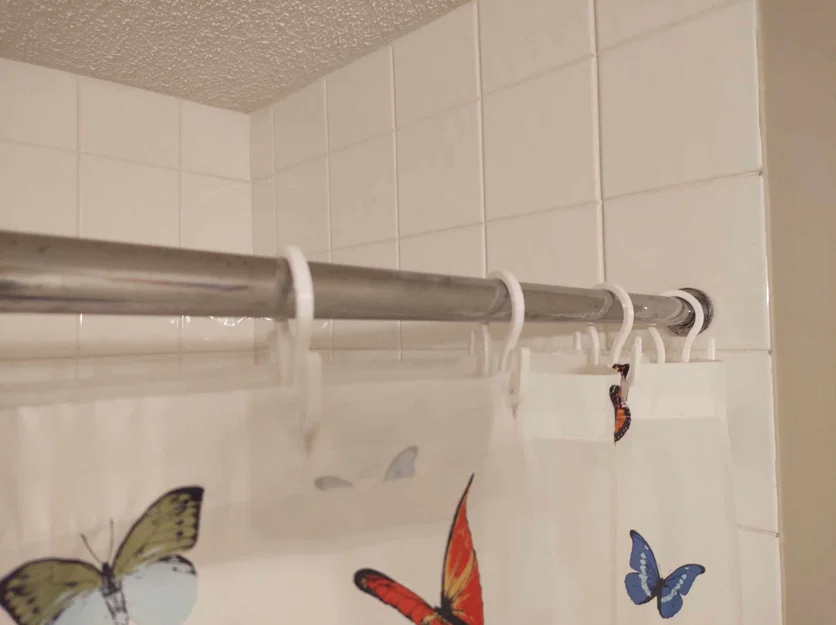 Móc Treo Đôi Cho Rèm Và Lớp Lót Phòng Tắm - Image 3