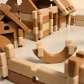 Nhà gỗ mô hình, Đồ chơi lắp ráp, Đồ chơi sáng tạo cho bé - Thumbnail 2