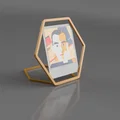 Khung ảnh Polaroid 9x9cm hình lục giác - Khung trưng bày ảnh siêu xinh - Thumbnail 2