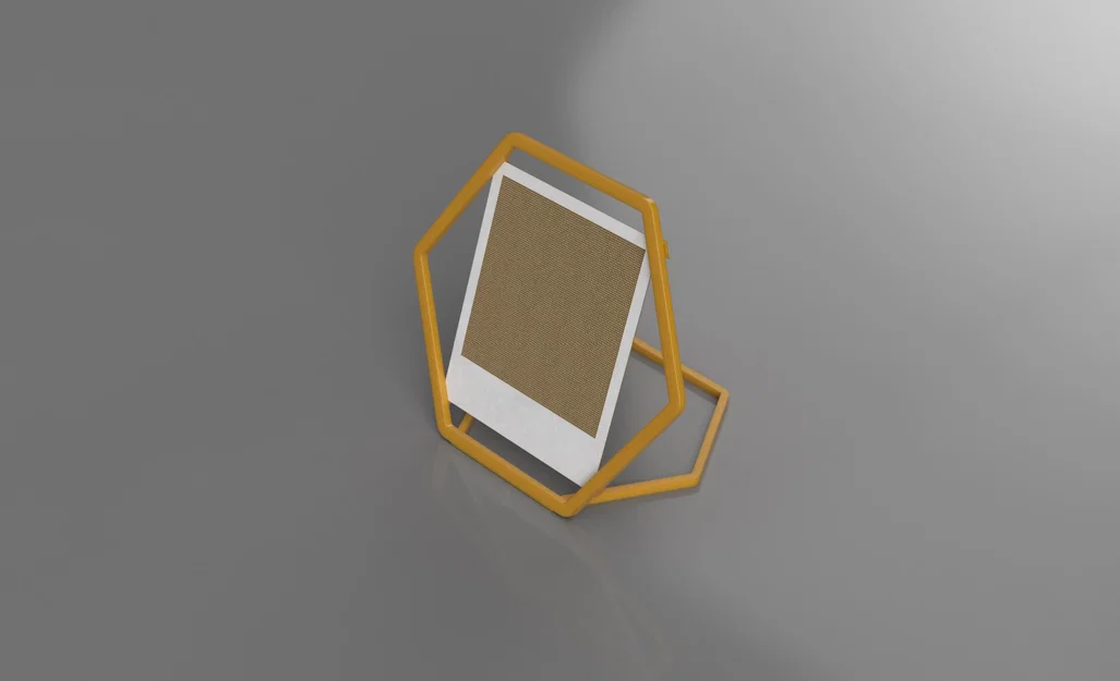 Khung ảnh Polaroid 9x9cm hình lục giác - Khung trưng bày ảnh siêu xinh - Image 3