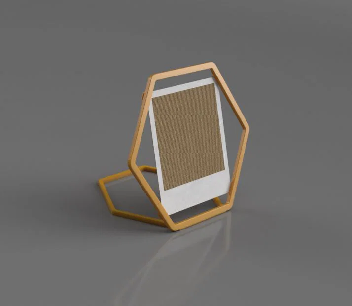 Khung ảnh Polaroid 9x9cm hình lục giác - Khung trưng bày ảnh siêu xinh - Image 4