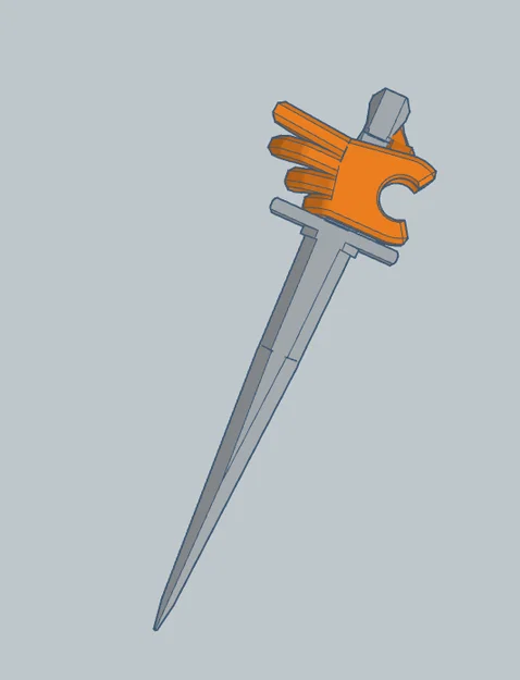 Mô hình vũ khí găm (Dagger) cho Dummy 13 - Image 2