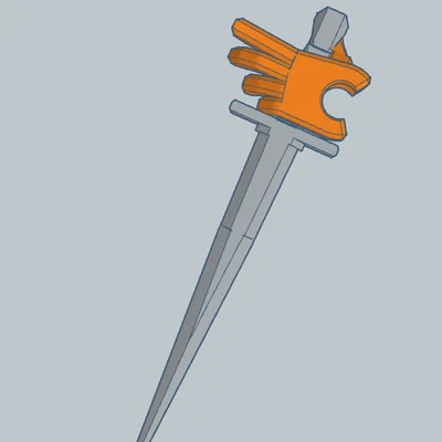 Mô hình vũ khí găm (Dagger) cho Dummy 13