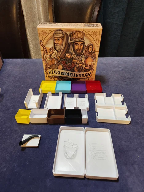 Khay đựng (Insert) cho Boardgame Ezra and Nehemiah - Image 2