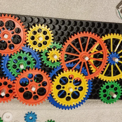 Bộ Modular Gear Kit với Giá gắn Mô tơ