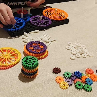 Bộ Modular Gear Kit với Giá gắn Mô tơ