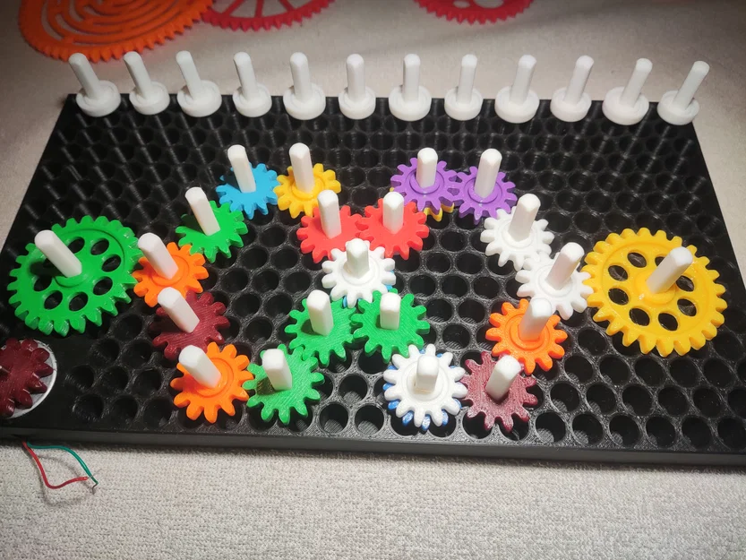 Bộ Modular Gear Kit với Giá gắn Mô tơ - Image 7