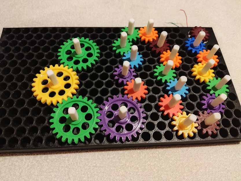 Bộ Modular Gear Kit với Giá gắn Mô tơ - Image 8