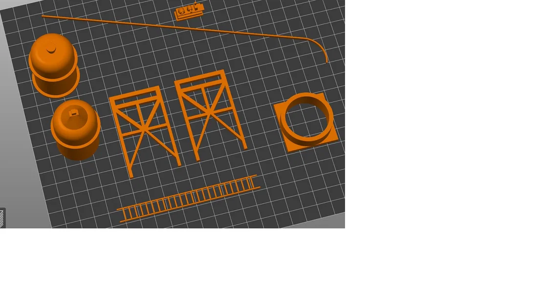 Mô hình Silo cho đường sắt mô hình (Model Railroad) - Image 3