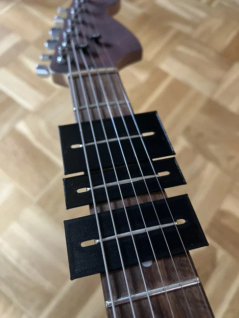 Bộ cữ đánh bóng phím đàn guitar - chuẩn Stratocaster/Telecaster - Image 1