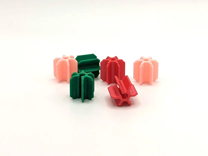 Hạt nhựa trang trí nan hoa xe đạp (Bicycle Spoke Beads) - Image 2