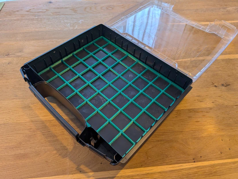 Đế Gridfinity Baseplate 8x6 cho hộp i-Boxx 72 - Image 1